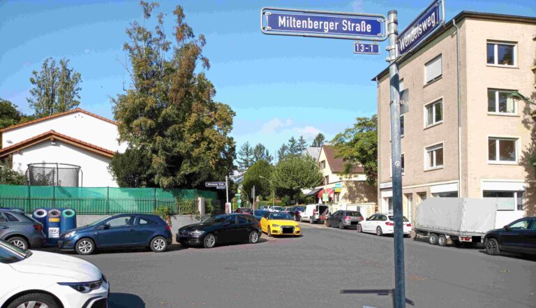 Zebrastreifen am Wendelsweg/Miltenberger Straße Kreuzung einrichten: Sicherheit des Schulwegs im Fokus
