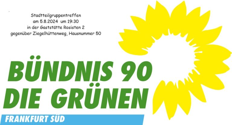 Stadtteilgruppentreffen am 5.8.24