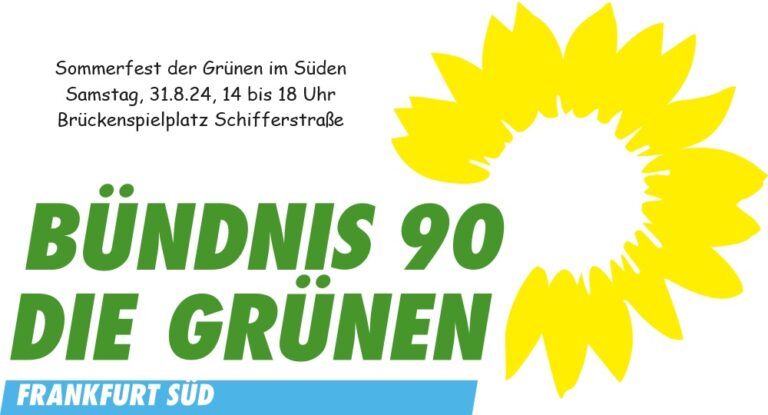 Sommerfest der Grünen im Süden